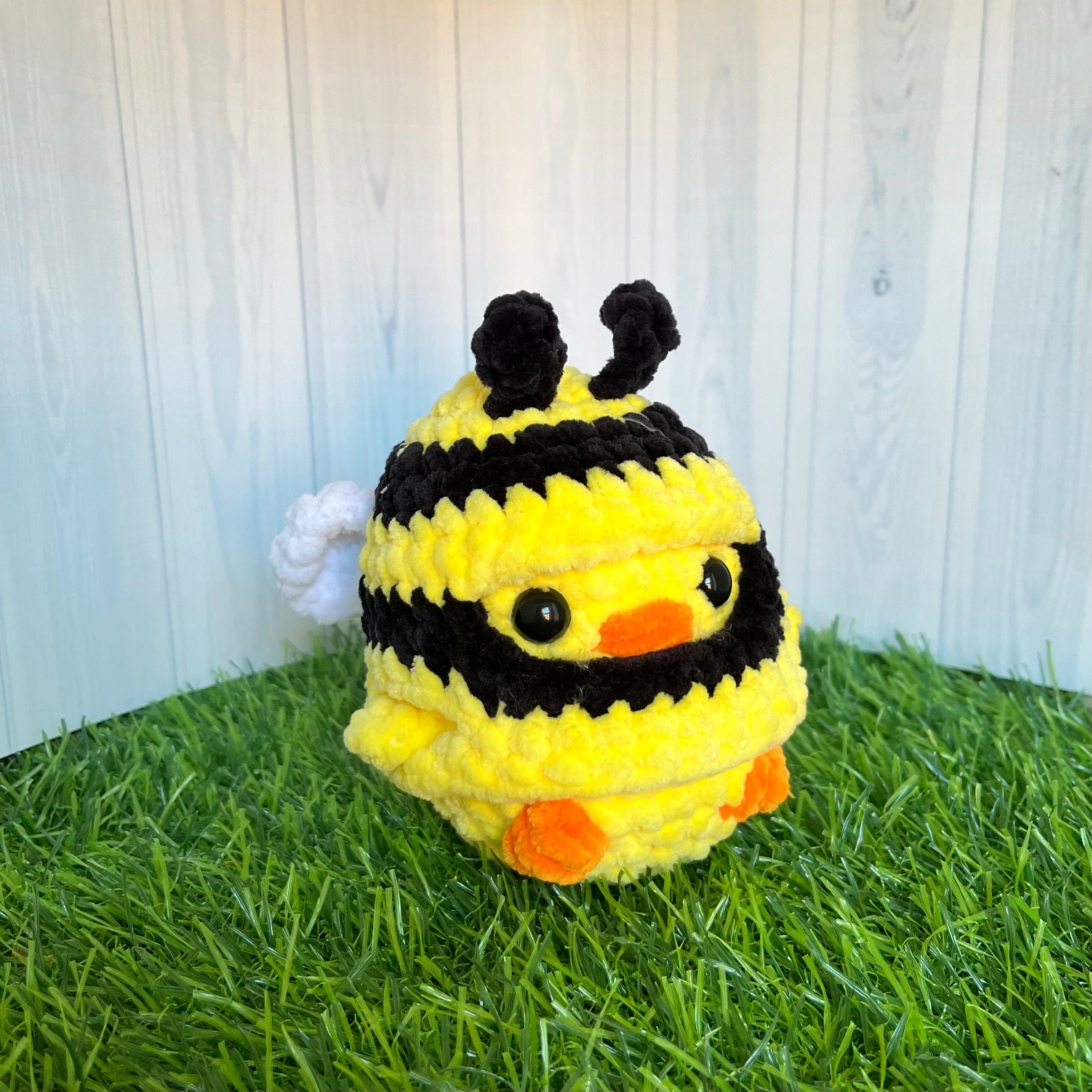 Chick in Bee Outfit