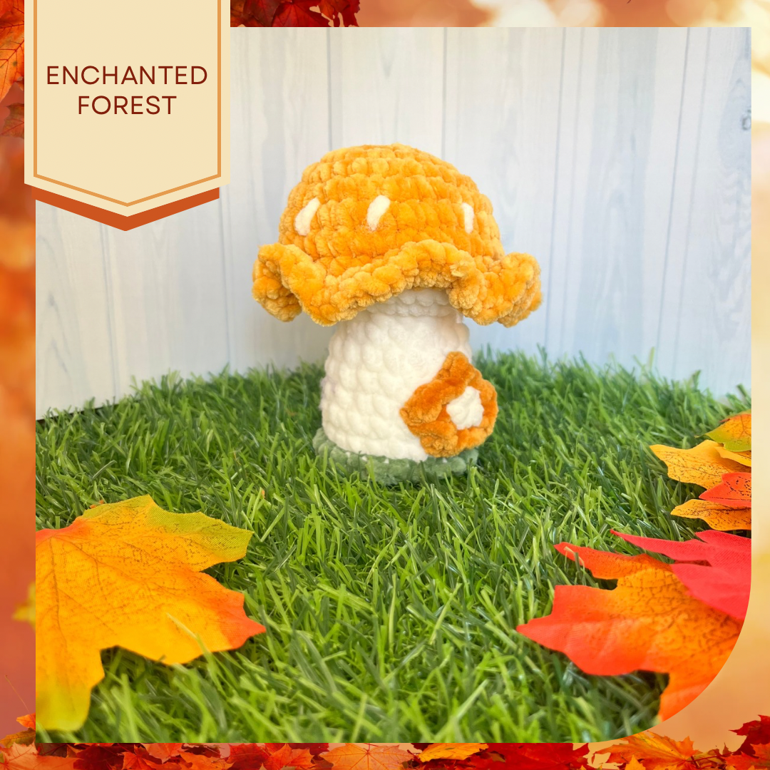 Embroidered Toadstool Decoration